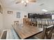 View of dining area, kitchen, and living room at 6294 Manitoba Dr, Lakeland, FL 33805