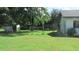 Large backyard with chain link fence and shed at 3225 Oakland N Rd, Lakeland, FL 33801