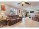 Spacious living area with tiled floors and ample natural light at 105 Hainesport Dr, Lake Alfred, FL 33850