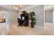 Home office with built-in desk and ample workspace at 105 Hainesport Dr, Lake Alfred, FL 33850