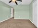 Cozy bedroom with neutral walls and carpet at 5333 River Rock Rd, Lakeland, FL 33809