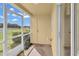 Screened patio with storage and access to backyard at 5333 River Rock Rd, Lakeland, FL 33809
