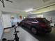 Attached garage with storage space and room for multiple vehicles at 4810 N Galloway Rd, Lakeland, FL 33810