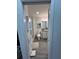 Modern bathroom with shower, toilet and vanity at 4415 Casey Ct, The Villages, FL 32163