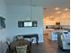 Bright dining area with a table and chairs near the kitchen at 4415 Casey Ct, The Villages, FL 32163