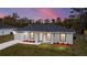 Newly built single-Gathering home with a gray roof at 15499 Sw 27Th Ln, Ocala, FL 34481