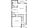 Two story home floor plan with open concept living area at 3732 Bergamot St, Lake Alfred, FL 33850