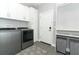 Bright laundry room, featuring modern washer, dryer, and ample storage at 7126 Regina Way, Orlando, FL 32819