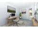 Bright home office with a large desk and plenty of natural light at 7126 Regina Way, Orlando, FL 32819