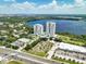 Aerial view of community near water and highway at 13415 Blue Heron Beach Dr # 1101, Orlando, FL 32821