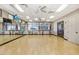 Dance studio with hardwood floors and wall-length mirrors at 251 Tomelloso Way, Davenport, FL 33837