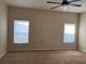 Spacious bedroom with neutral walls, carpet, and ceiling fan at 13638 Guildhall Cir, Orlando, FL 32828