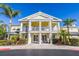 Elegant community clubhouse with two-story columns and balconies at 308 New Providence # 308, Davenport, FL 33897