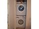 Stackable Samsung washer and dryer in a convenient closet at 511 Rum Run # 33511, Davenport, FL 33897