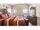 Large main bedroom with ample closet space and ensuite bathroom at 163 Andalusia Loop, Davenport, FL 33837