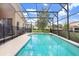 Relaxing screened pool and spa at 163 Andalusia Loop, Davenport, FL 33837