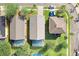 Aerial view of houses with pools at 163 Andalusia Loop, Davenport, FL 33837