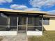 Private screened porch perfect for relaxing outdoors at 1527 Mariner Rd, Lakeland, FL 33803