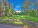 Large backyard with mature trees and grassy area at 1057 Old South Dr, Lakeland, FL 33811