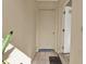 Interior view of an entryway with a door leading to the outside at 1057 Old South Dr, Lakeland, FL 33811