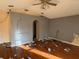 Living room with hardwood floors and an archway at 5018 Strada Dr, Winter Haven, FL 33880