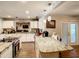 Spacious kitchen with granite countertops and island at 2002 Amesbury Dr, Auburndale, FL 33823