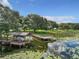 Lakefront property with private dock and boathouse at 2002 Amesbury Dr, Auburndale, FL 33823