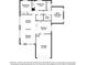 Floor plan showcasing a spacious living area, kitchen and bedrooms at 2572 Berrington Loop, The Villages, FL 32162