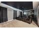 Star Wars themed home theater with three reclining chairs at 4550 Narrative Ln, Kissimmee, FL 34746