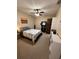 Guest bedroom with double bed and closet at 3234 Bonnybrook S Dr, Lakeland, FL 33811