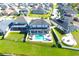 Home with pool, spa, and covered patio at 2436 Chateau Loop, Kissimmee, FL 34741