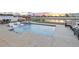 Inviting rectangular pool with a spa and plenty of lounging space at 2436 Chateau Loop, Kissimmee, FL 34741