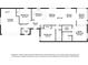 Floor plan showing a 2 bedroom, 2 bath house with garage and bonus room at 2294 Trailwinds Ter, The Villages, FL 32162
