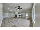 Spacious living room featuring hardwood floors and recessed lighting at 1646 Center St, Deland, FL 32720
