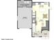 First floor plan showcasing a spacious living area, kitchen, and garage at 716 W 14Th St, Lakeland, FL 33805