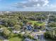 Aerial view of the property and surrounding neighborhood at 716 W 14Th St, Lakeland, FL 33805