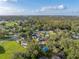 Aerial view of home and surrounding neighborhood landscape at 716 W 14Th St, Lakeland, FL 33805