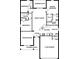 Open floor plan with 3 bedrooms, 2 baths, and 2-car garage at 13486 Leaping Water Way, Astatula, FL 34705