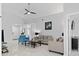 Open living area with comfortable seating and a modern aesthetic at 2622 Montego Bay Blvd, Kissimmee, FL 34746