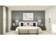 Serene bedroom with a king-size bed and modern decor at 2033 Lasso Loop, Eagle Lake, FL 33839