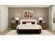 Serene bedroom with a bed and wooden nightstands at 760 Terrapin Dr, Debary, FL 32713