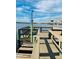 Relaxing fishing dock with seating and stunning water views at 100 Silver Beach Ave # 906, Daytona Beach, FL 32118