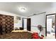 Cozy bedroom with double bed, and an ensuite bathroom at 1375 6 Iron Dr, Lakeland, FL 33801