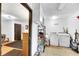 Laundry room with washer, dryer, and storage at 1375 6 Iron Dr, Lakeland, FL 33801