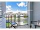 Private balcony overlooking the community at 7650 Fairfax Dr, Kissimmee, FL 34747
