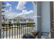 Private balcony overlooking the neighborhood at 7650 Fairfax Dr, Kissimmee, FL 34747