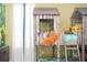 Lion King themed bunk beds in a playful bedroom at 7650 Fairfax Dr, Kissimmee, FL 34747