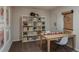 Light-filled playroom features built-in shelving and a work table at 3832 King Hill Dr, Haines City, FL 33844