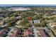 An aerial view showcasing the property's location within the community at 412 Howard Ave # C, Lakeland, FL 33815