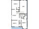 Second floor plan featuring bedrooms, bathrooms, and attic access at 6074 Sacred Oak Ave, Mount Dora, FL 32757